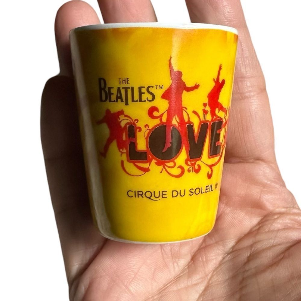 The Beatles Cirque de Soleil Love Commemorative Souvenir Shot Glass
